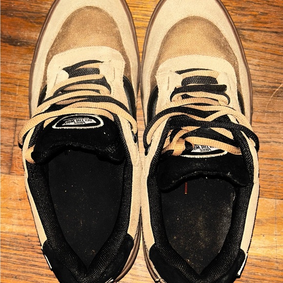 Vans Tan and Black Sneakers - Picture 5 of 5